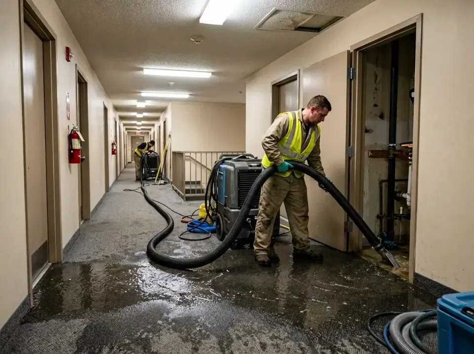 multi-unit-apartment-hallway-f-005 — frequently asked questions, Emergency Burst Pipe Water Extraction & Removal in Gothenbu…